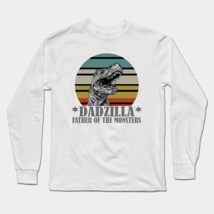 Dadzilla Father Of The Monsters Long Sleeve T-Shirt